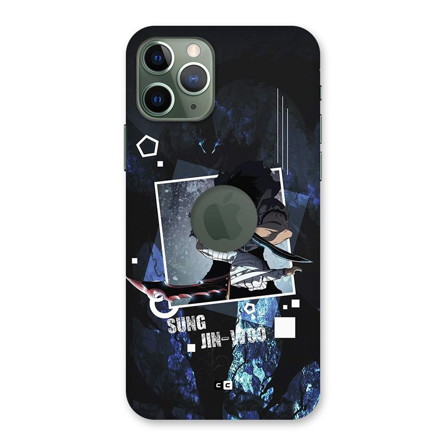 Sung Jinwoo In Battle Back Case for iPhone 11 Pro Logo Cut