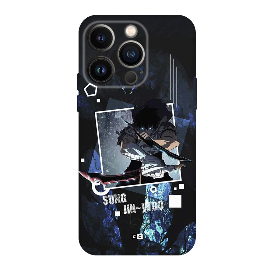 Sung Jinwoo In Battle Back Case for iPhone 14 Pro