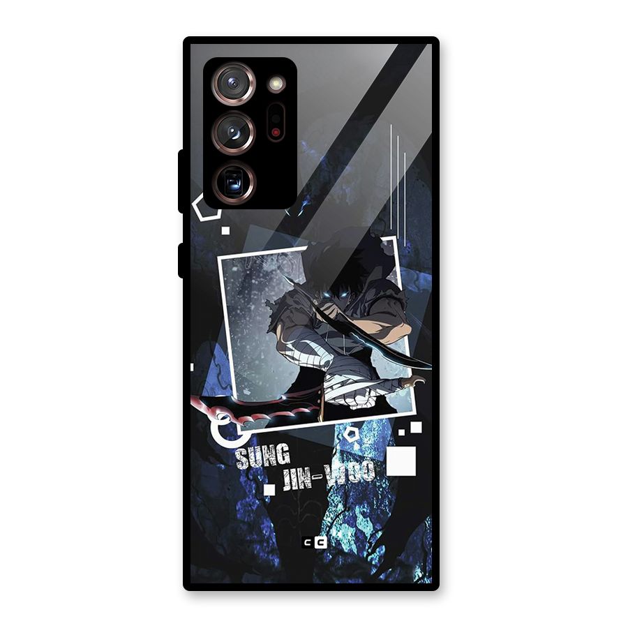 Sung Jinwoo In Battle Glass Back Case for Galaxy Note 20 Ultra