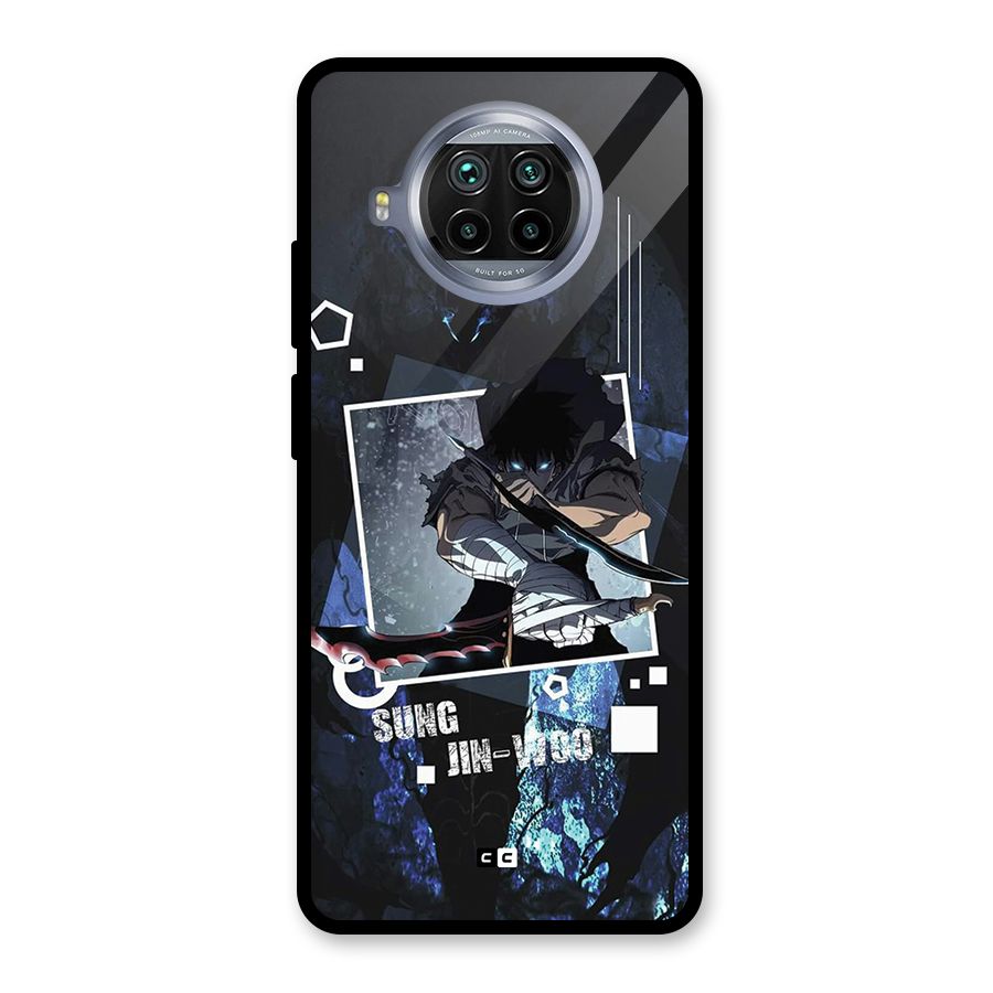 Sung Jinwoo In Battle Glass Back Case for Mi 10i