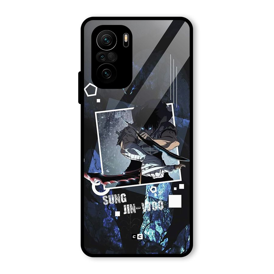 Sung Jinwoo In Battle Glass Back Case for Mi 11X Pro