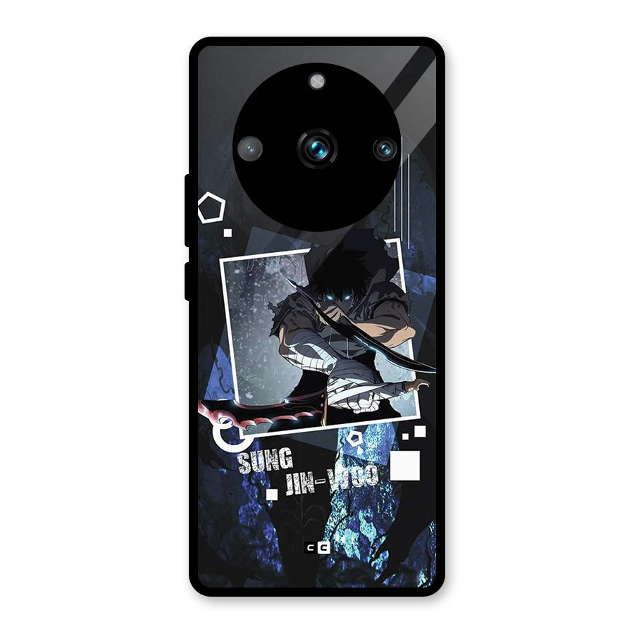 Sung Jinwoo In Battle Glass Back Case for Realme 11 Pro Plus