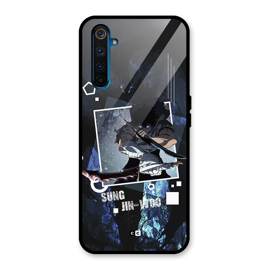 Sung Jinwoo In Battle Glass Back Case for Realme 6 Pro