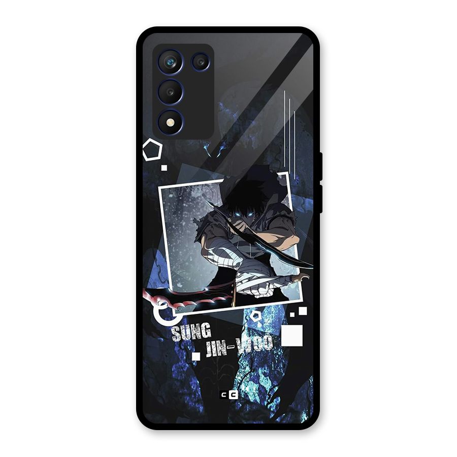 Sung Jinwoo In Battle Glass Back Case for Realme 9 5G Speed