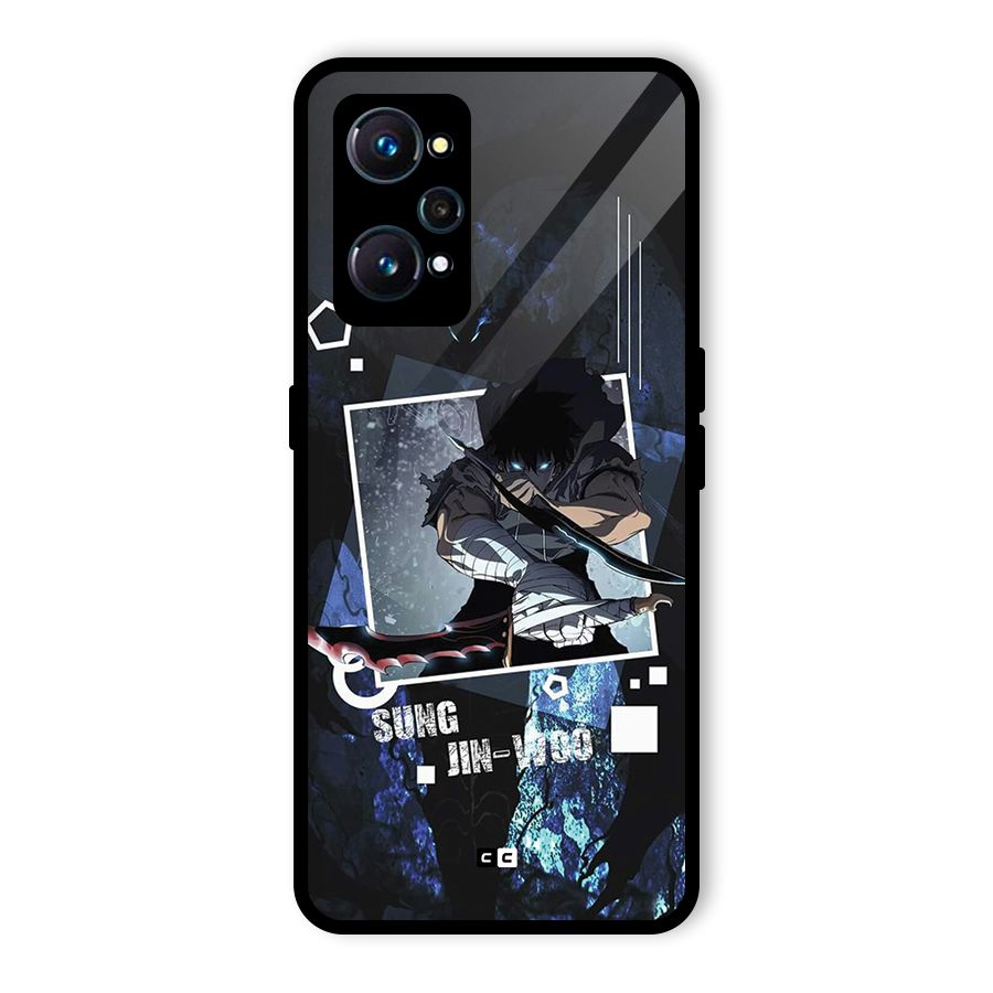 Sung Jinwoo In Battle Glass Back Case for Realme GT 2