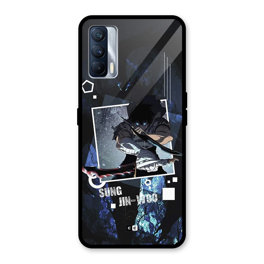 Sung Jinwoo In Battle Glass Back Case for Realme X7