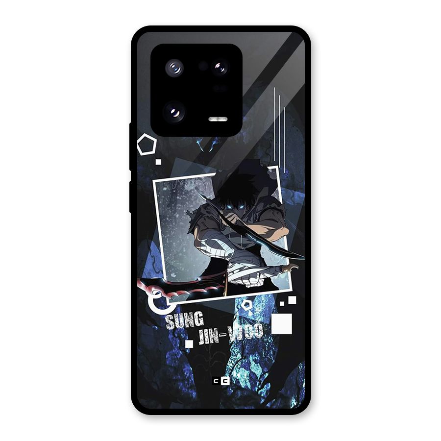 Sung Jinwoo In Battle Glass Back Case for Xiaomi 13 Pro