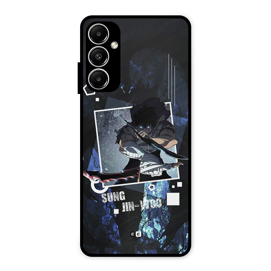 Sung Jinwoo In Battle Metal Back Case for Galaxy A05s