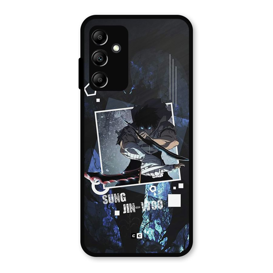 Sung Jinwoo In Battle Metal Back Case for Galaxy A14 5G