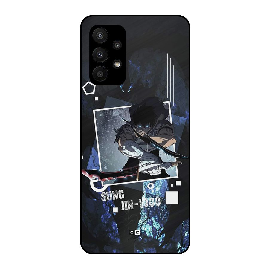 Sung Jinwoo In Battle Metal Back Case for Galaxy A23