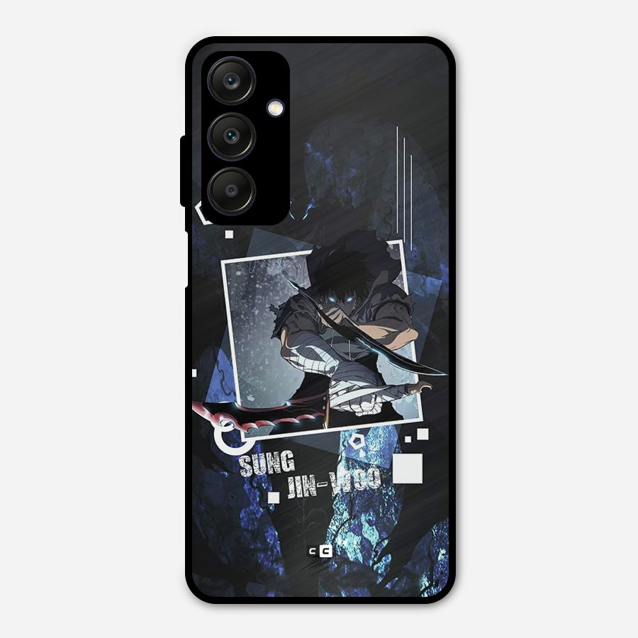 Sung Jinwoo In Battle Metal Back Case for Galaxy A25 5G