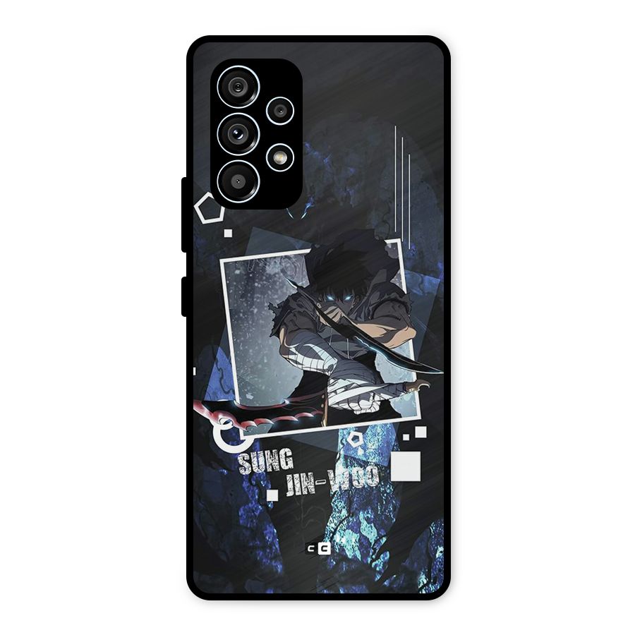 Sung Jinwoo In Battle Metal Back Case for Galaxy A53 5G