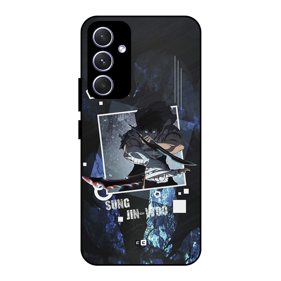 Sung Jinwoo In Battle Metal Back Case for Galaxy A54
