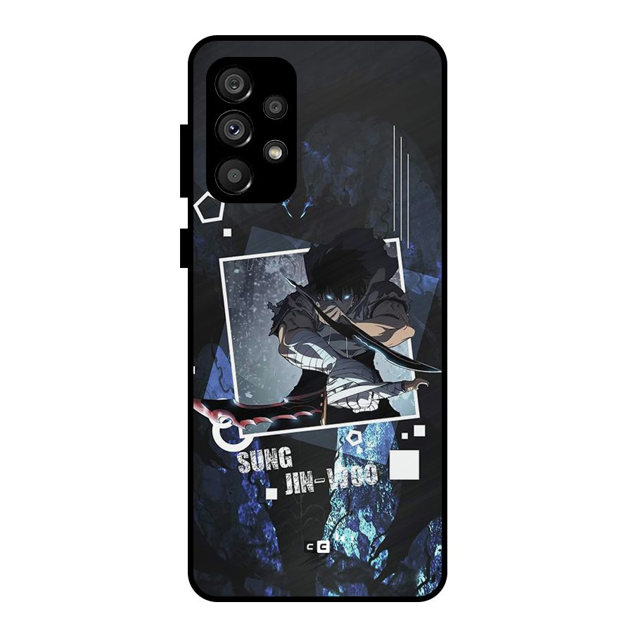 Sung Jinwoo In Battle Metal Back Case for Galaxy A73 5G