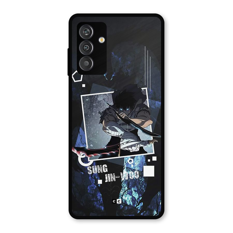 Sung Jinwoo In Battle Metal Back Case for Galaxy F13