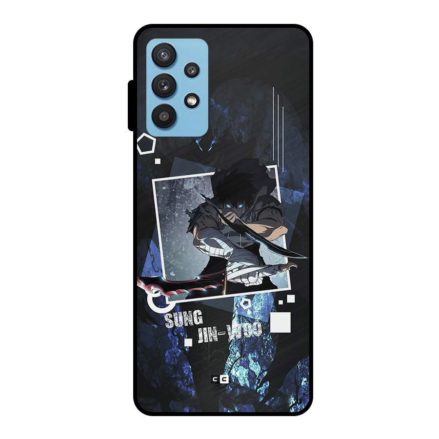 Sung Jinwoo In Battle Metal Back Case for Galaxy M32 5G