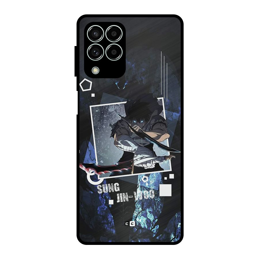 Sung Jinwoo In Battle Metal Back Case for Galaxy M33