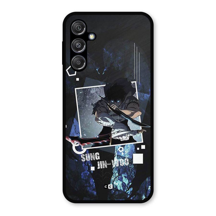 Sung Jinwoo In Battle Metal Back Case for Galaxy M34 5G