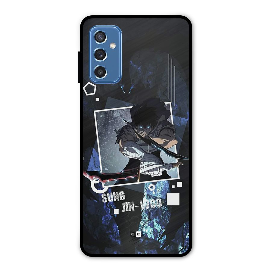 Sung Jinwoo In Battle Metal Back Case for Galaxy M52 5G