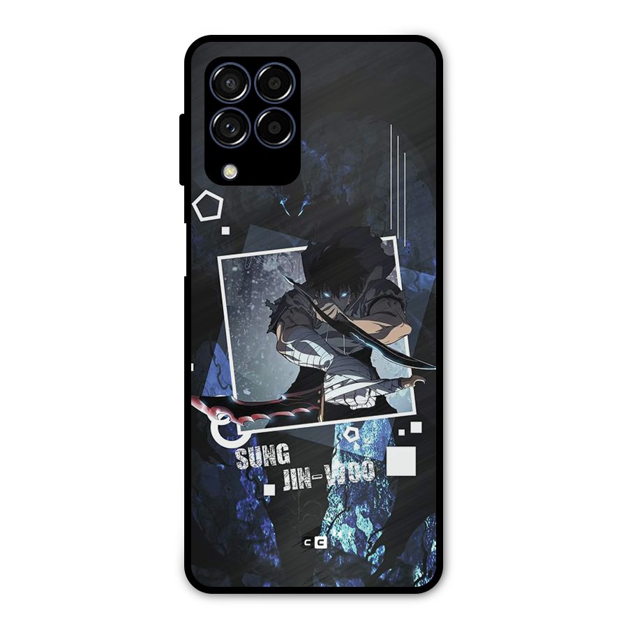 Sung Jinwoo In Battle Metal Back Case for Galaxy M53 5G