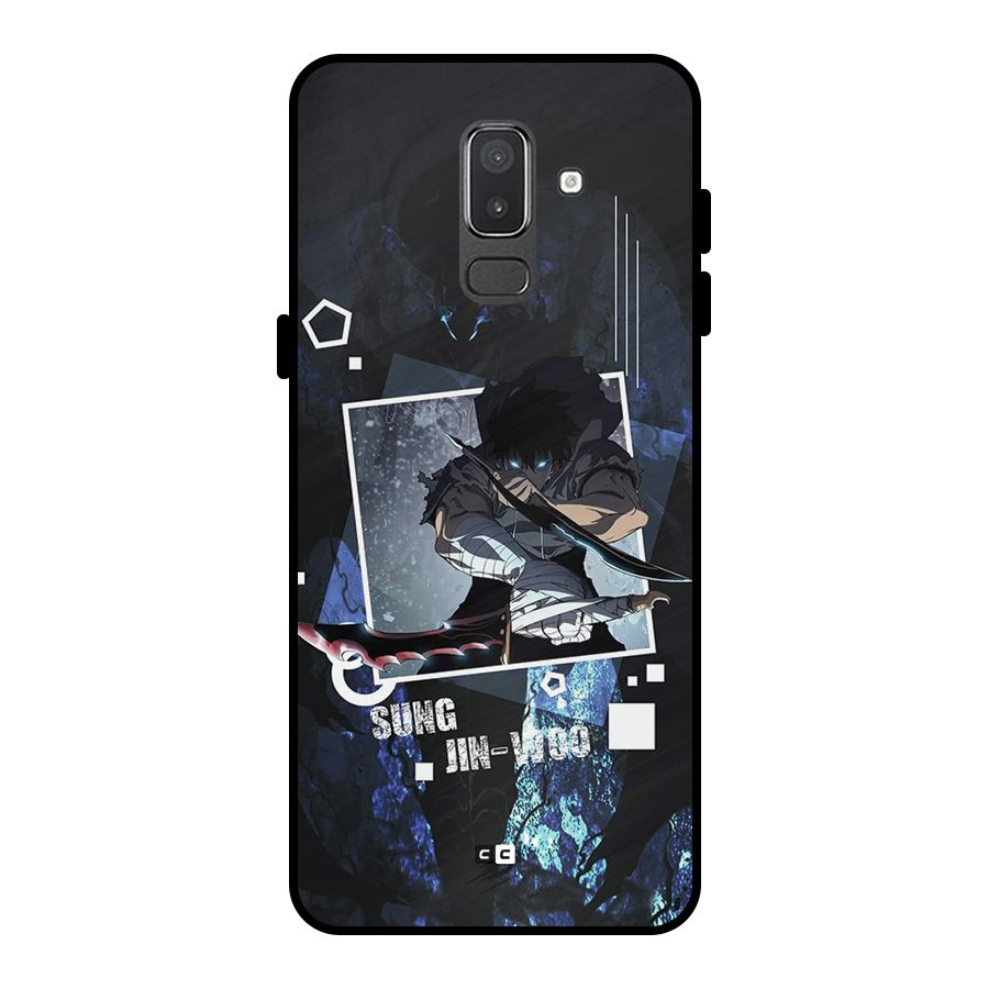 Sung Jinwoo In Battle Metal Back Case for Galaxy On8 (2018)