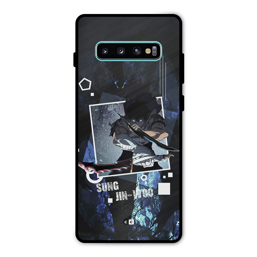 Sung Jinwoo In Battle Metal Back Case for Galaxy S10 Plus