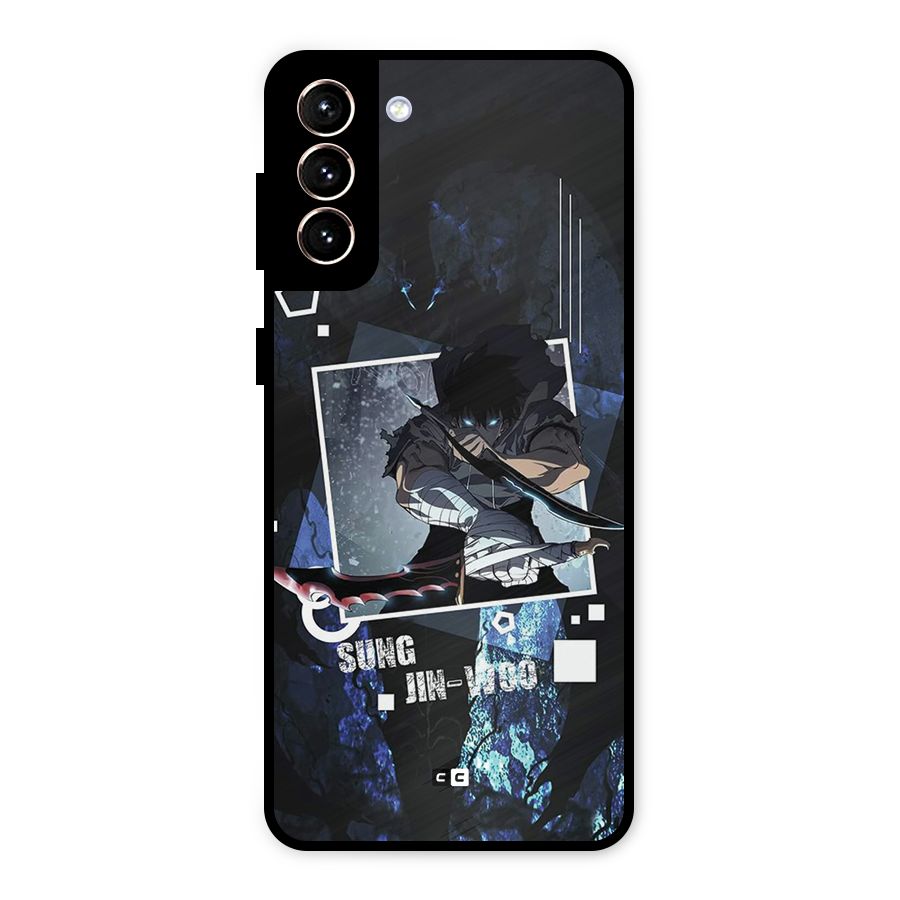 Sung Jinwoo In Battle Metal Back Case for Galaxy S21 Plus