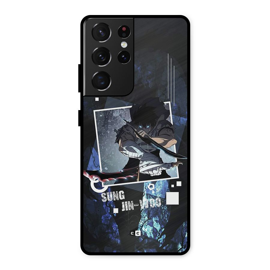 Sung Jinwoo In Battle Metal Back Case for Galaxy S21 Ultra 5G
