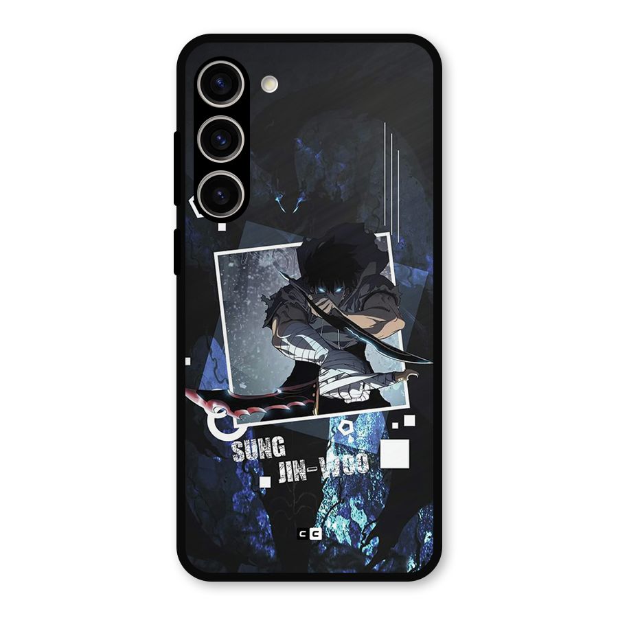Sung Jinwoo In Battle Metal Back Case for Galaxy S23 Plus