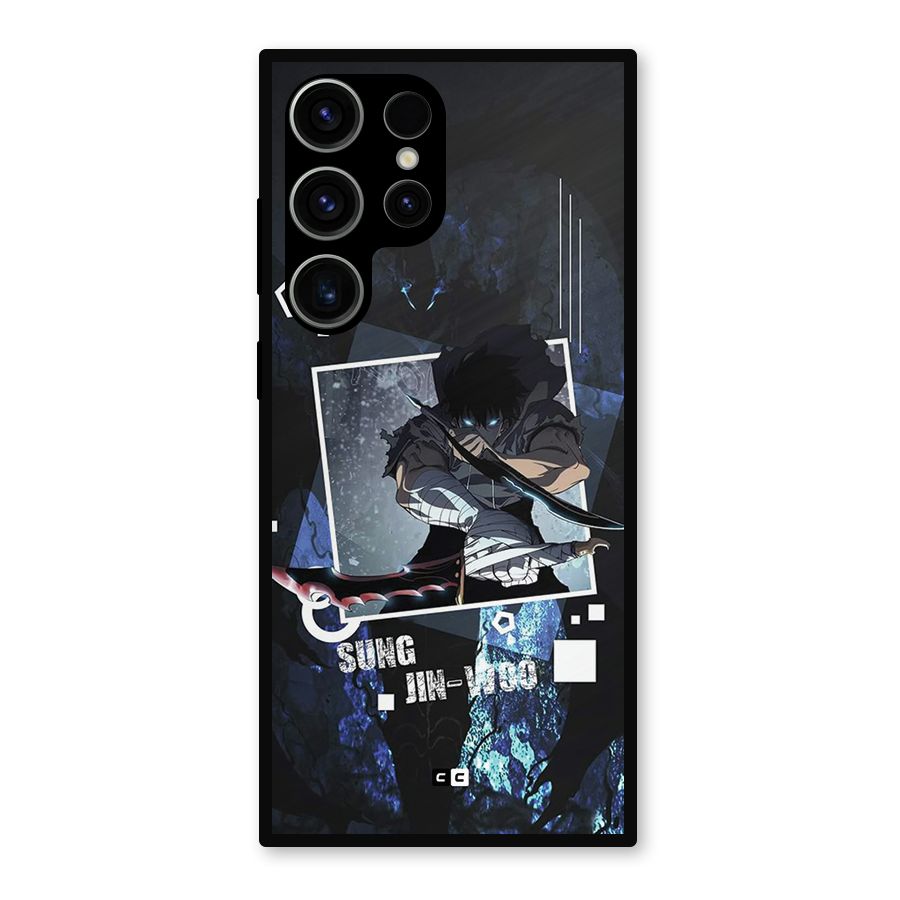 Sung Jinwoo In Battle Metal Back Case for Galaxy S23 Ultra