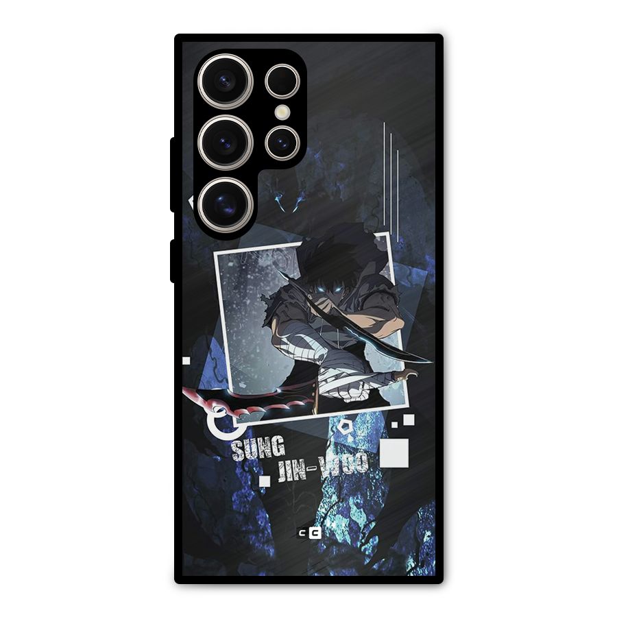 Sung Jinwoo In Battle Metal Back Case for Galaxy S24 Ultra