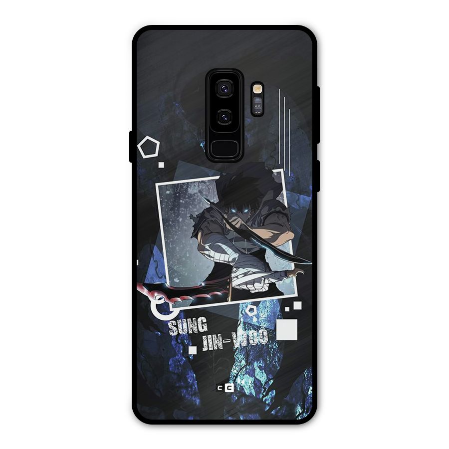Sung Jinwoo In Battle Metal Back Case for Galaxy S9 Plus