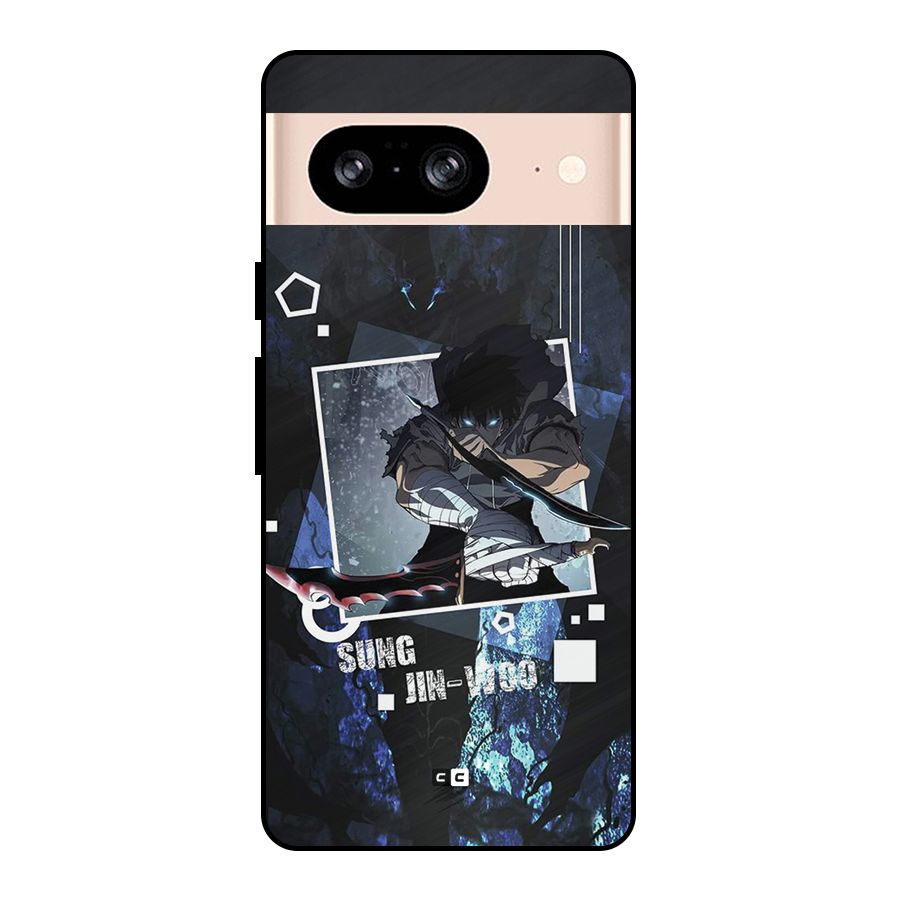 Sung Jinwoo In Battle Metal Back Case for Google Pixel 8