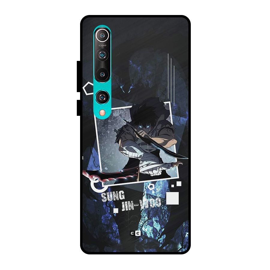 Sung Jinwoo In Battle Metal Back Case for Mi 10