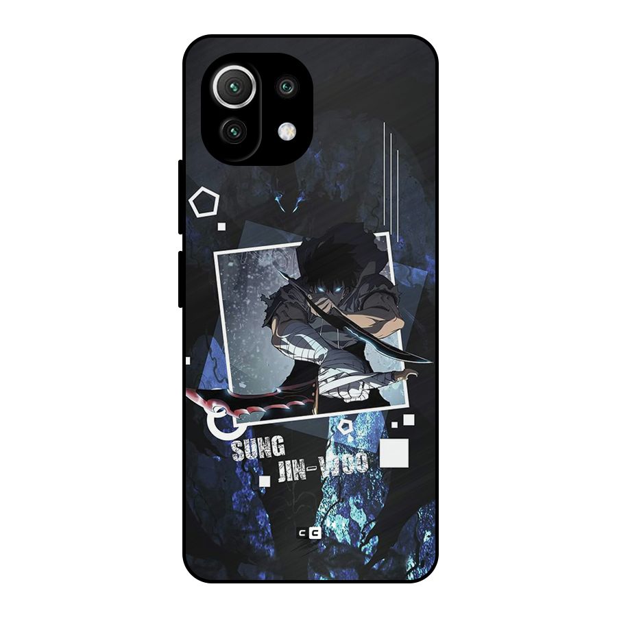 Sung Jinwoo In Battle Metal Back Case for Mi 11 Lite