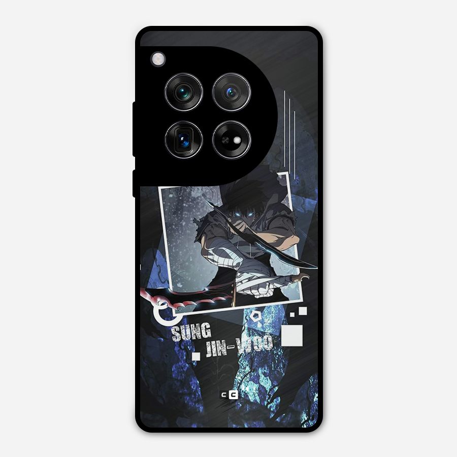 Sung Jinwoo In Battle Metal Back Case for OnePlus 12