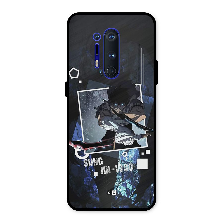 Sung Jinwoo In Battle Metal Back Case for OnePlus 8 Pro