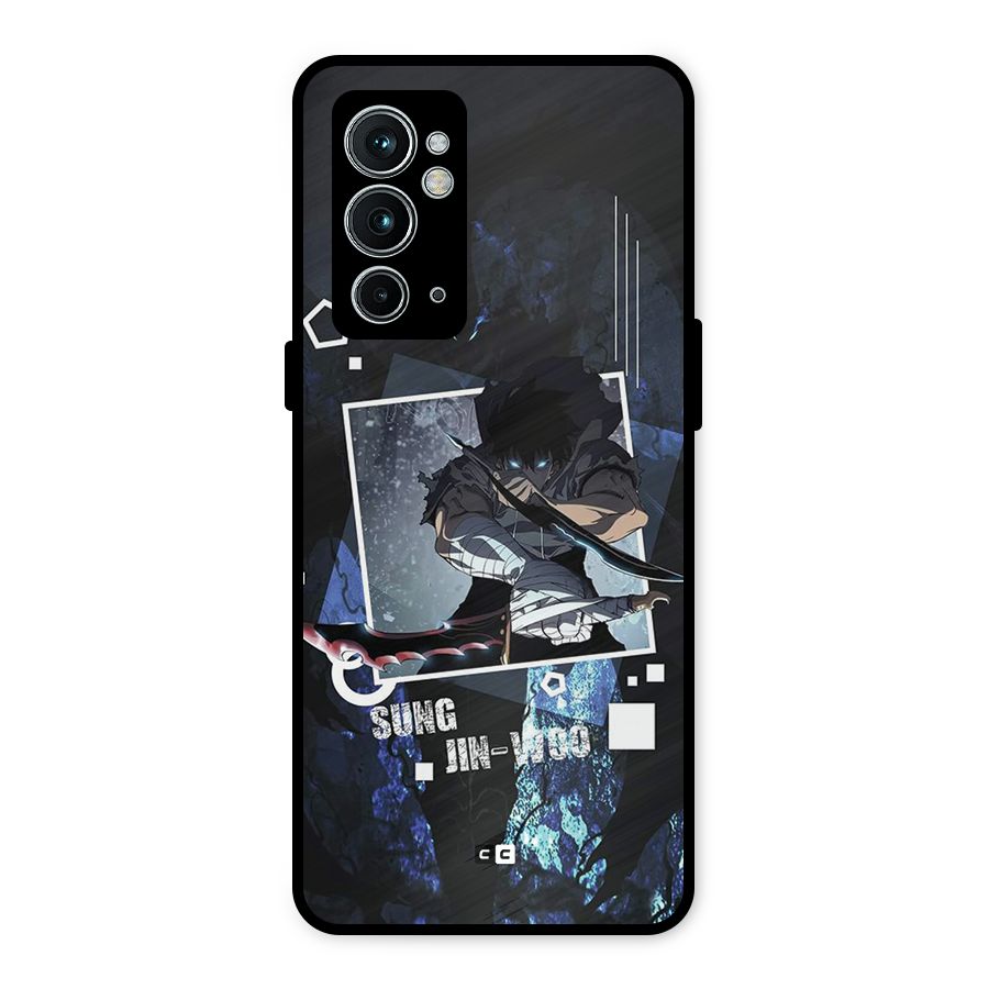 Sung Jinwoo In Battle Metal Back Case for OnePlus 9RT 5G