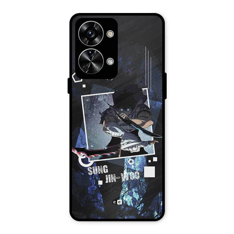 Sung Jinwoo In Battle Metal Back Case for OnePlus Nord 2T