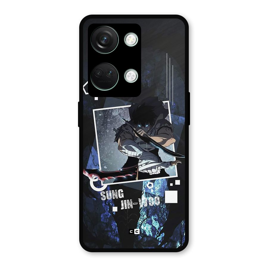 Sung Jinwoo In Battle Metal Back Case for OnePlus Nord 3
