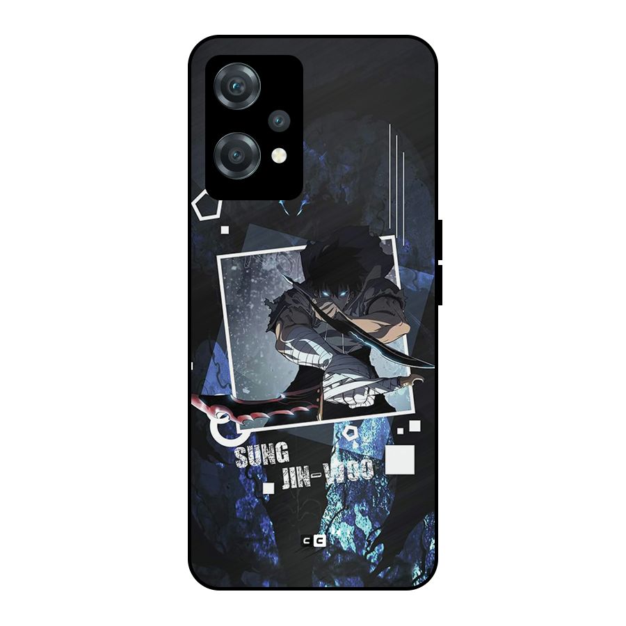 Sung Jinwoo In Battle Metal Back Case for OnePlus Nord CE 2 Lite 5G