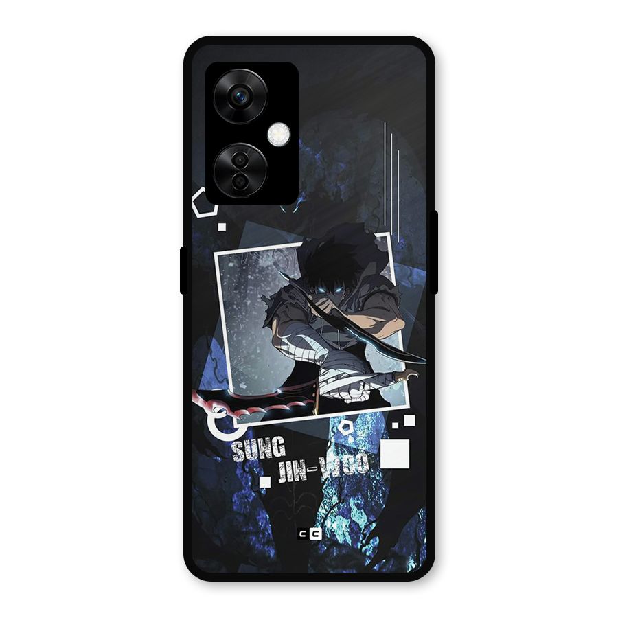 Sung Jinwoo In Battle Metal Back Case for OnePlus Nord CE 3 Lite