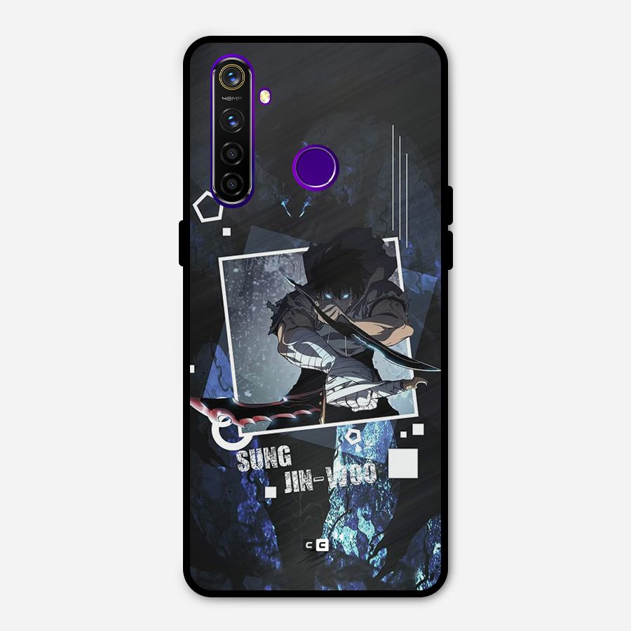 Sung Jinwoo In Battle Metal Back Case for Realme 5 Pro