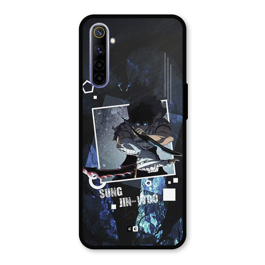 Sung Jinwoo In Battle Metal Back Case for Realme 6