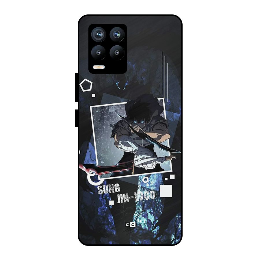 Sung Jinwoo In Battle Metal Back Case for Realme 8