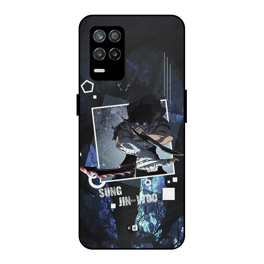 Sung Jinwoo In Battle Metal Back Case for Realme 8s 5G