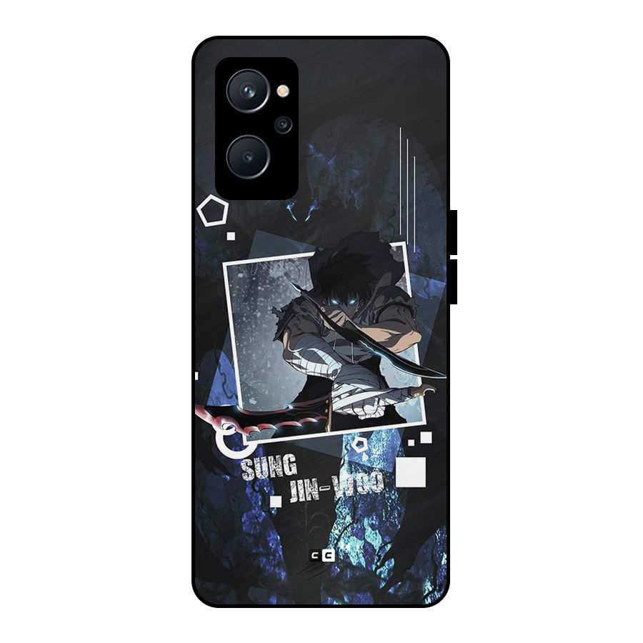 Sung Jinwoo In Battle Metal Back Case for Realme 9i 5G