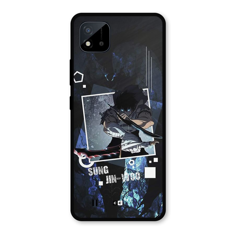 Sung Jinwoo In Battle Metal Back Case for Realme C11 2021