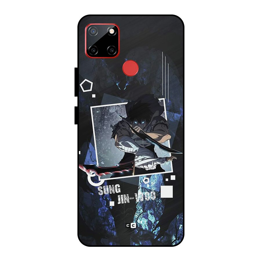 Sung Jinwoo In Battle Metal Back Case for Realme C12