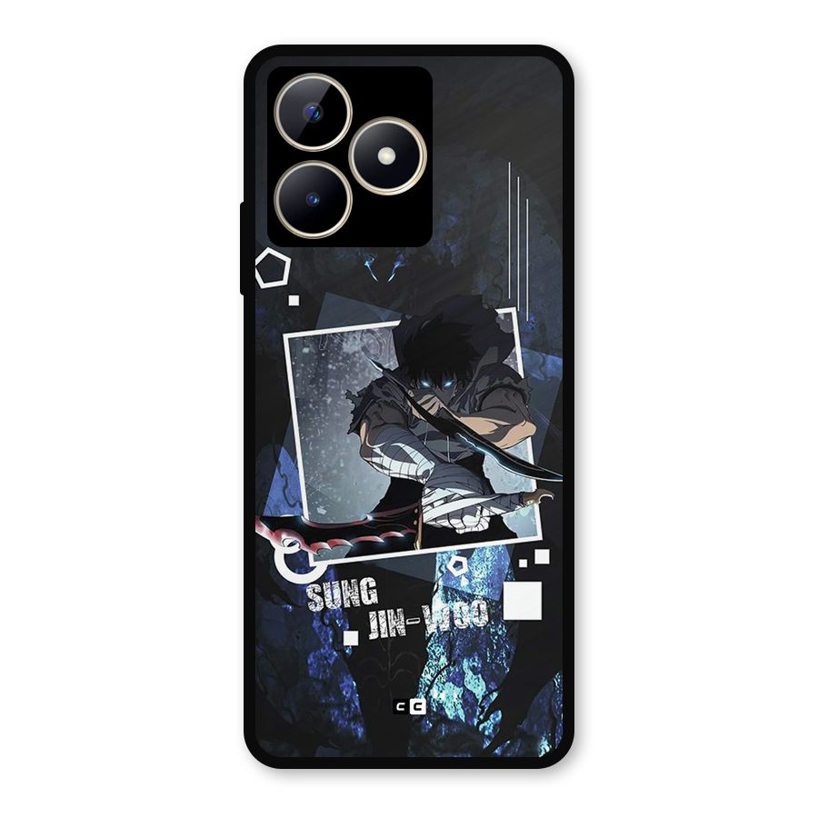 Sung Jinwoo In Battle Metal Back Case for Realme C53